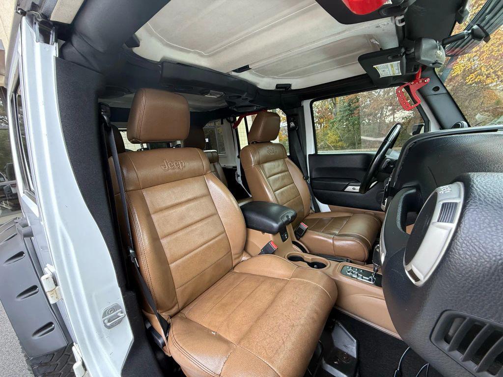 used 2012 Jeep Wrangler Unlimited car, priced at $13,499