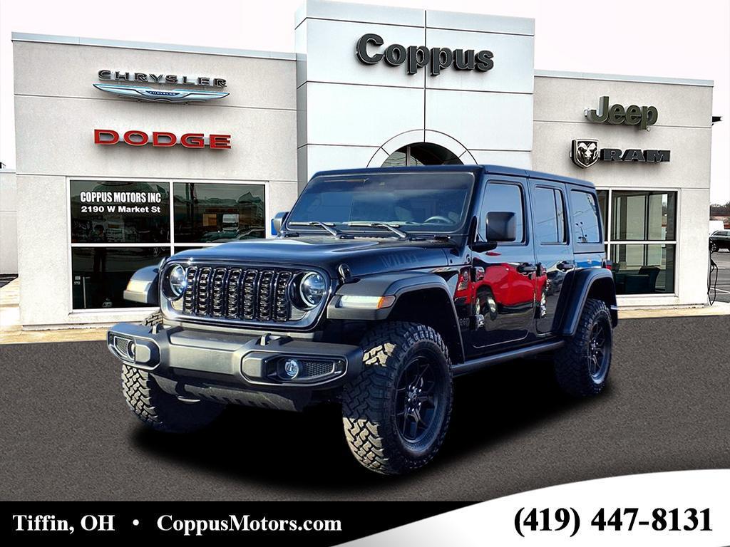used 2024 Jeep Wrangler car, priced at $36,490