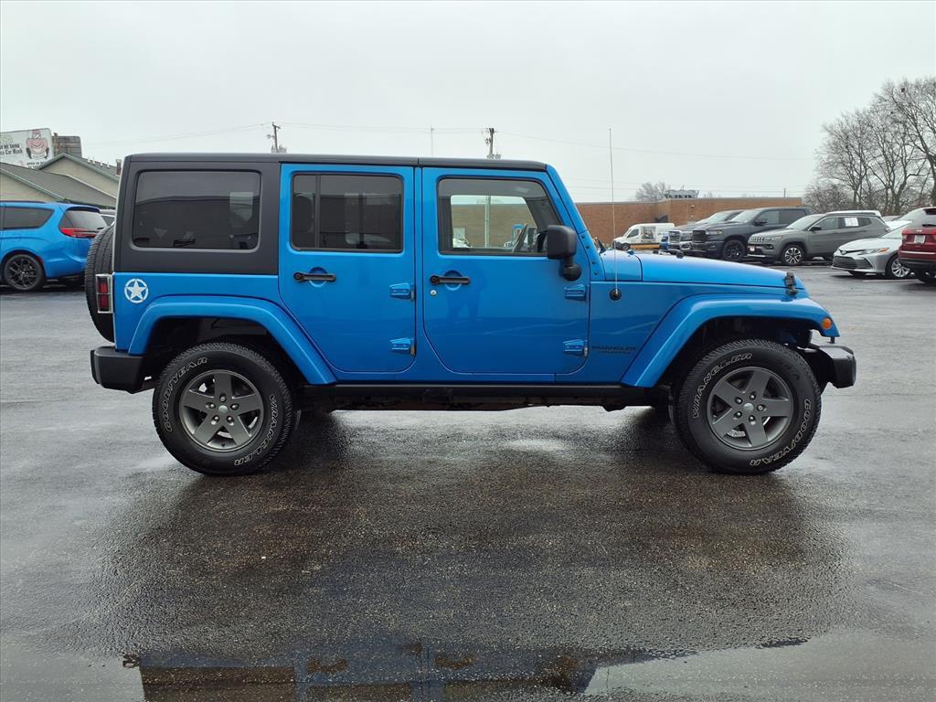 used 2015 Jeep Wrangler Unlimited car, priced at $9,980