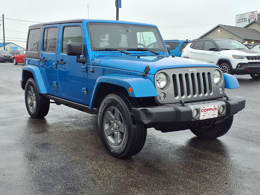 used 2015 Jeep Wrangler Unlimited car, priced at $9,980