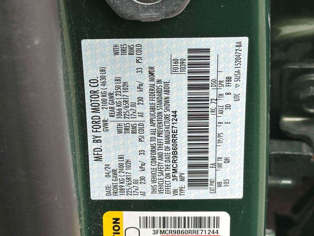 used 2024 Ford Bronco Sport car, priced at $21,695