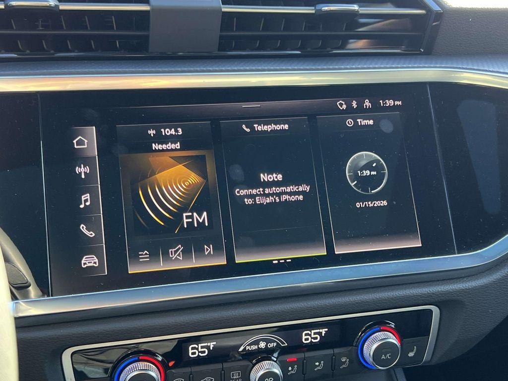 used 2025 Audi Q3 car, priced at $26,995