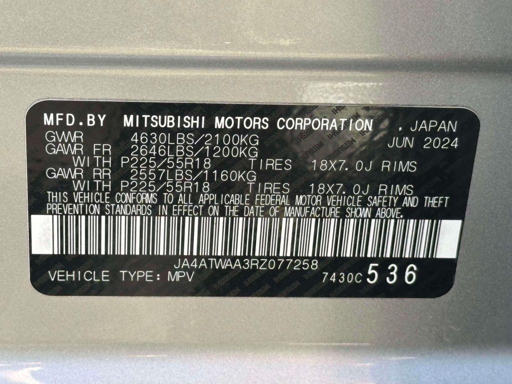 used 2024 Mitsubishi Eclipse Cross car, priced at $15,995