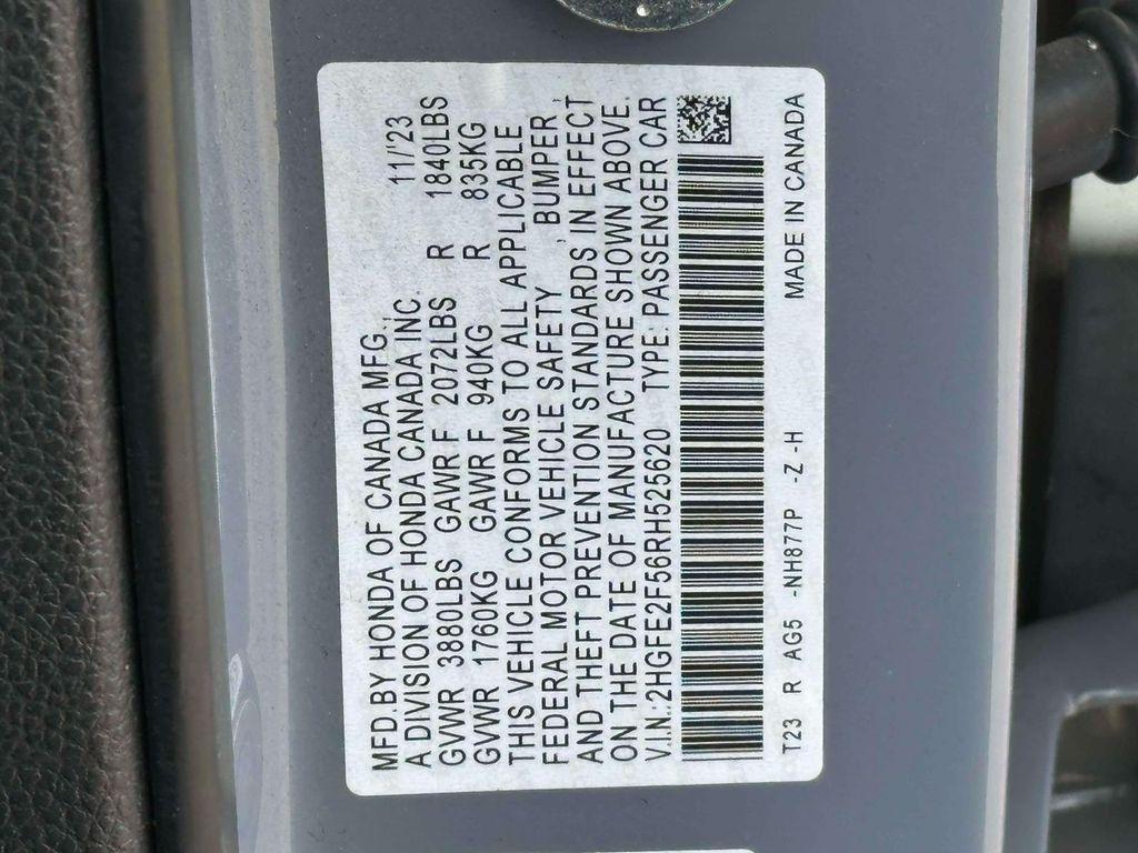 used 2024 Honda Civic car, priced at $23,995