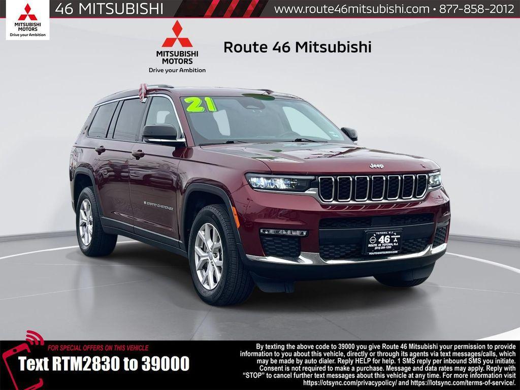 used 2021 Jeep Grand Cherokee L car, priced at $22,991