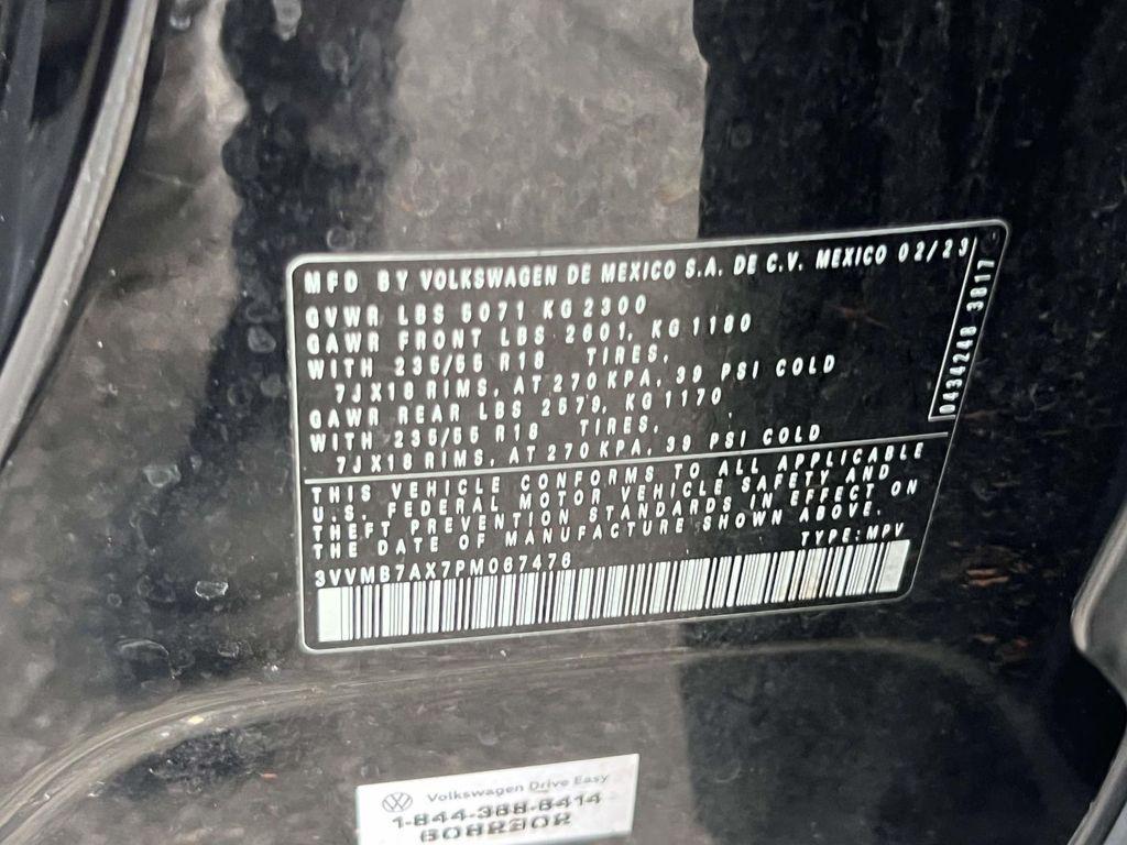 used 2023 Volkswagen Tiguan car, priced at $17,995