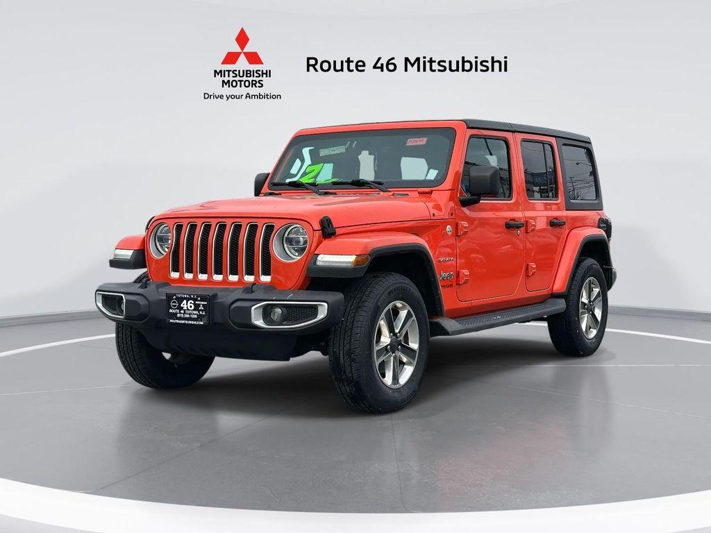 used 2020 Jeep Wrangler Unlimited car, priced at $26,495
