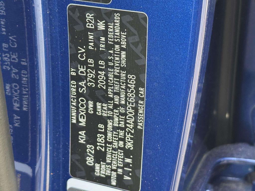 used 2023 Kia Forte car, priced at $15,691