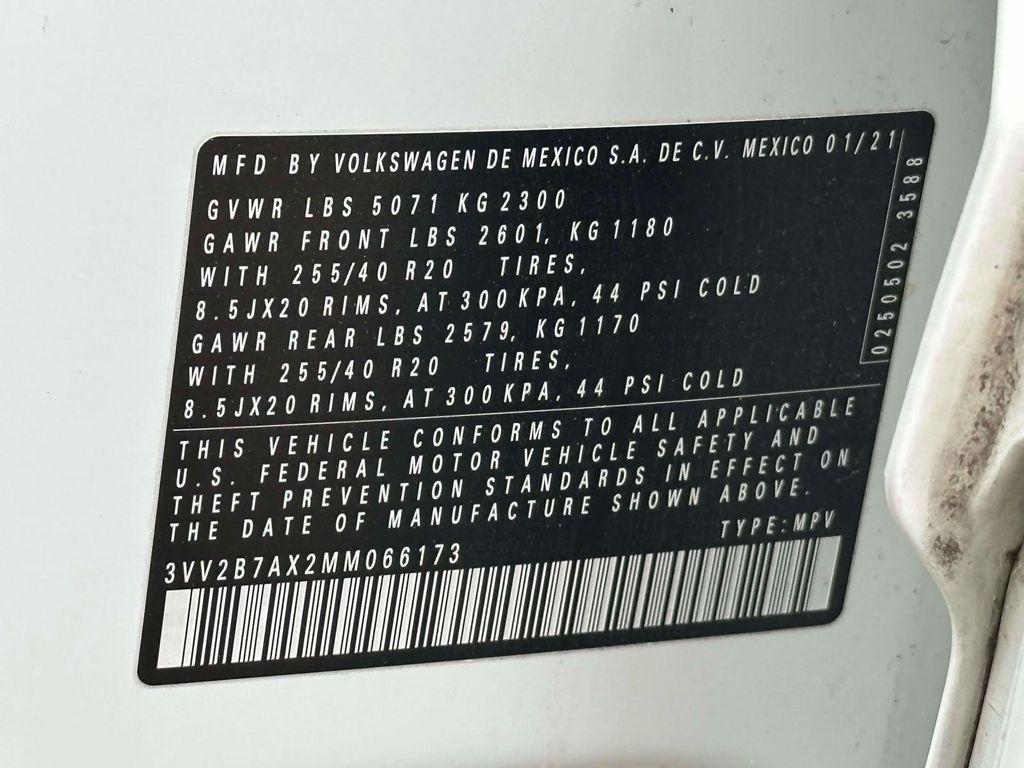 used 2021 Volkswagen Tiguan car, priced at $16,991