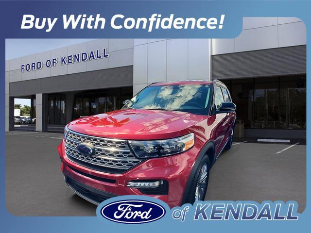 used 2021 Ford Explorer car, priced at $23,990