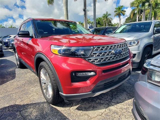 used 2021 Ford Explorer car, priced at $23,990