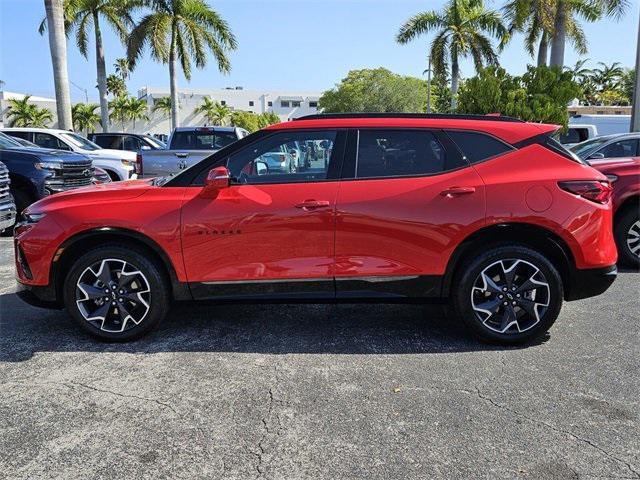 used 2022 Chevrolet Blazer car, priced at $28,590