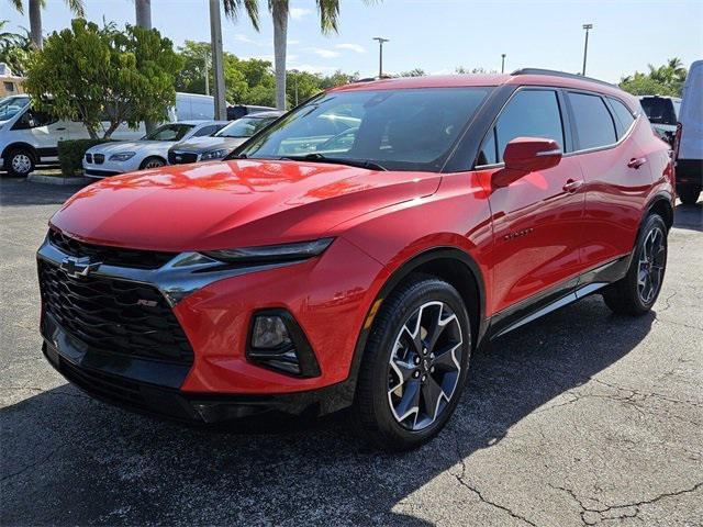 used 2022 Chevrolet Blazer car, priced at $28,590