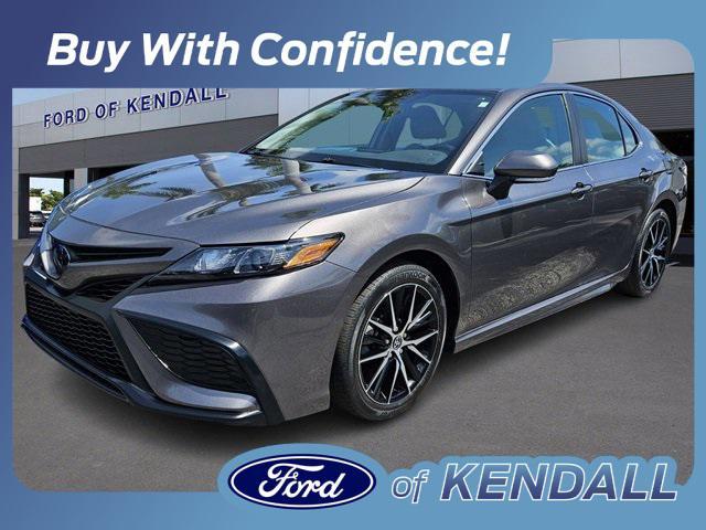 used 2022 Toyota Camry car, priced at $23,990