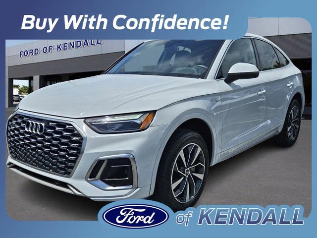 used 2023 Audi Q5 car, priced at $35,990