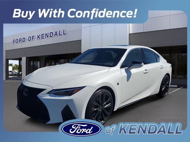 used 2024 Lexus IS 350 car, priced at $39,990
