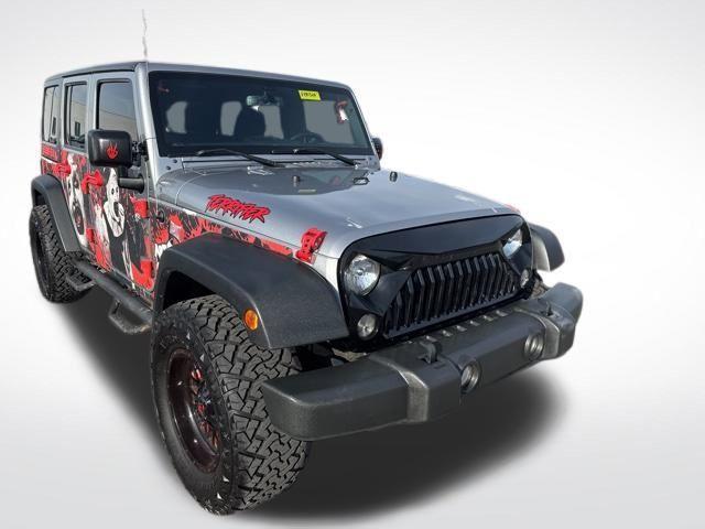 used 2017 Jeep Wrangler Unlimited car, priced at $14,900
