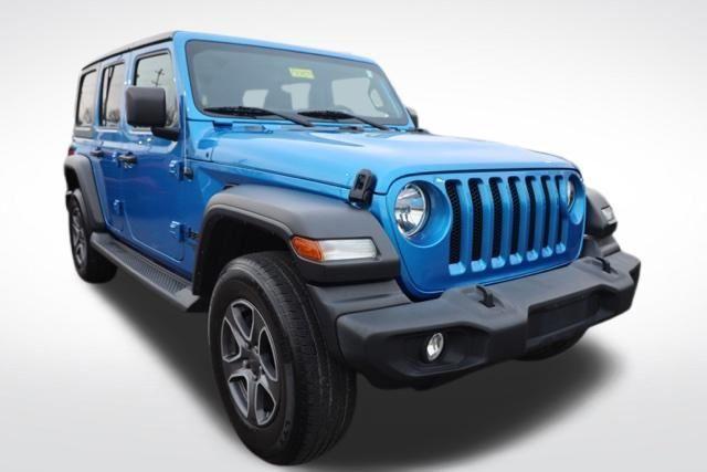 used 2021 Jeep Wrangler Unlimited car, priced at $24,900