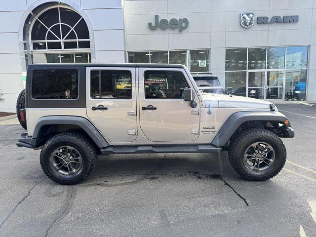 used 2018 Jeep Wrangler JK Unlimited car, priced at $25,497