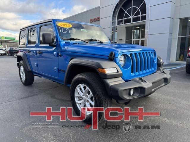 used 2023 Jeep Wrangler car, priced at $27,499