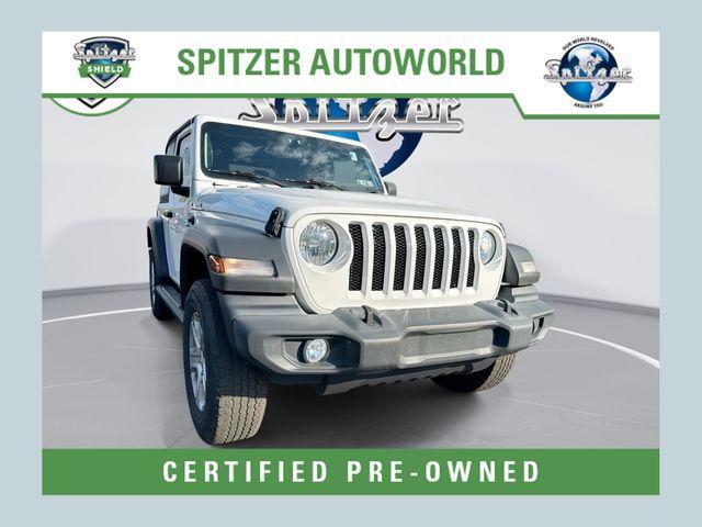 used 2021 Jeep Wrangler car, priced at $23,991