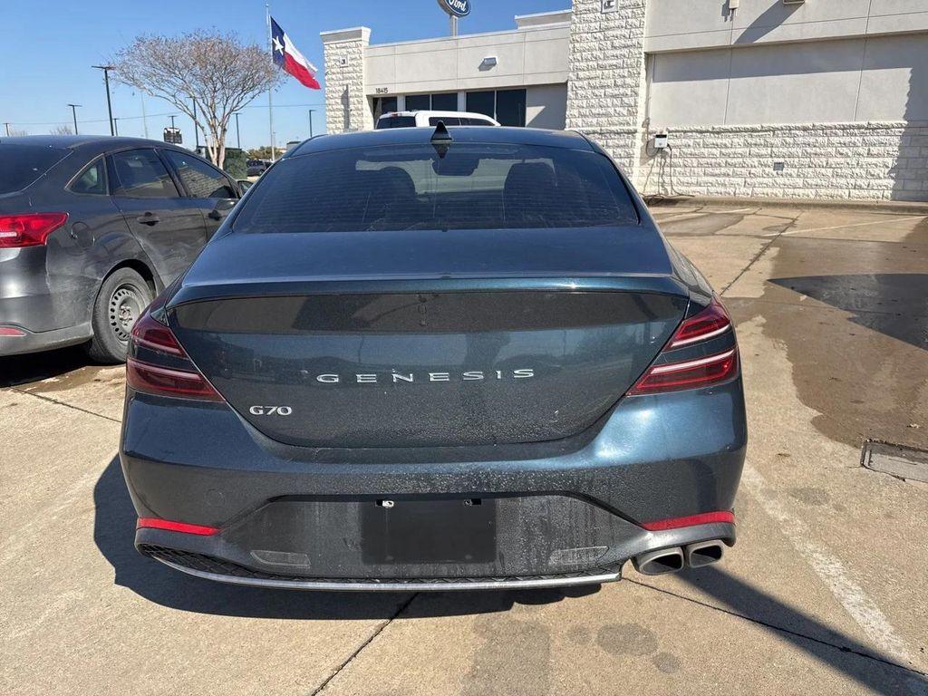 used 2022 Genesis G70 car, priced at $20,537