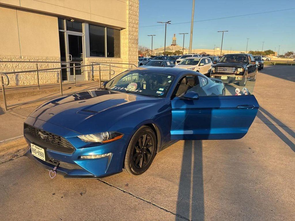 used 2018 Ford Mustang car, priced at $15,353