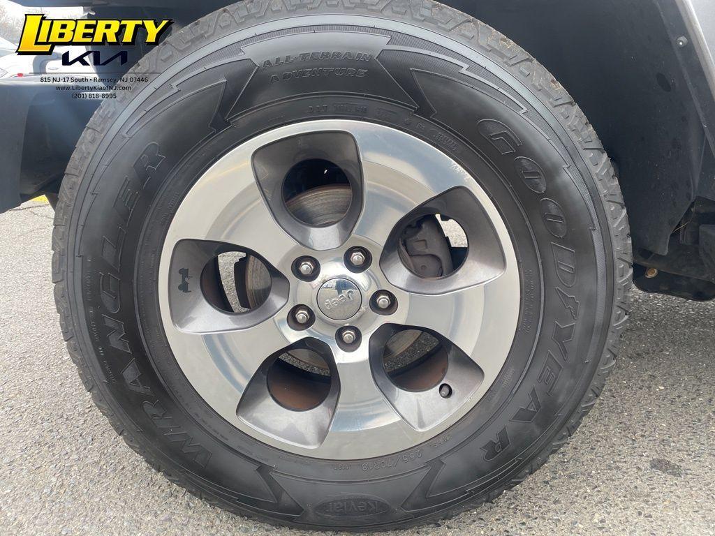 used 2017 Jeep Wrangler Unlimited car, priced at $16,409