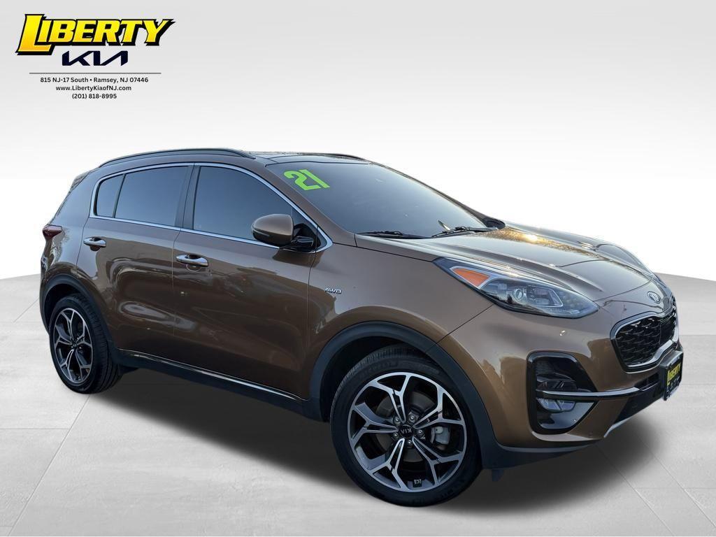 used 2021 Kia Sportage car, priced at $18,166