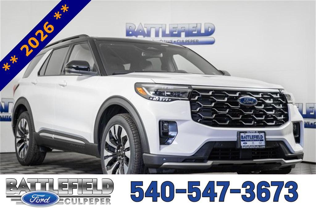 new 2026 Ford Explorer car, priced at $60,000