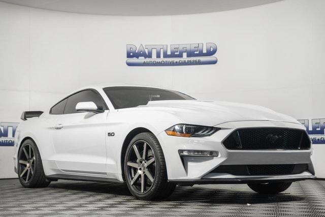 used 2019 Ford Mustang car, priced at $21,500