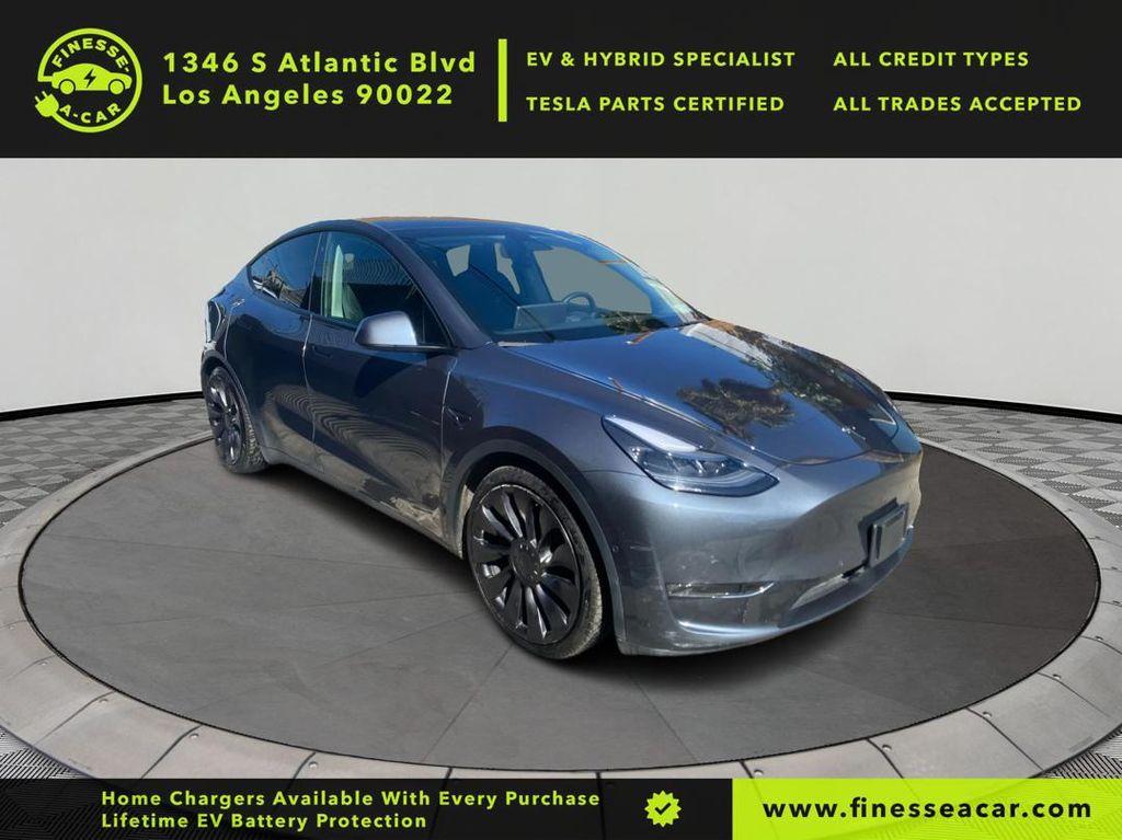 used 2022 Tesla Model Y car, priced at $29,999