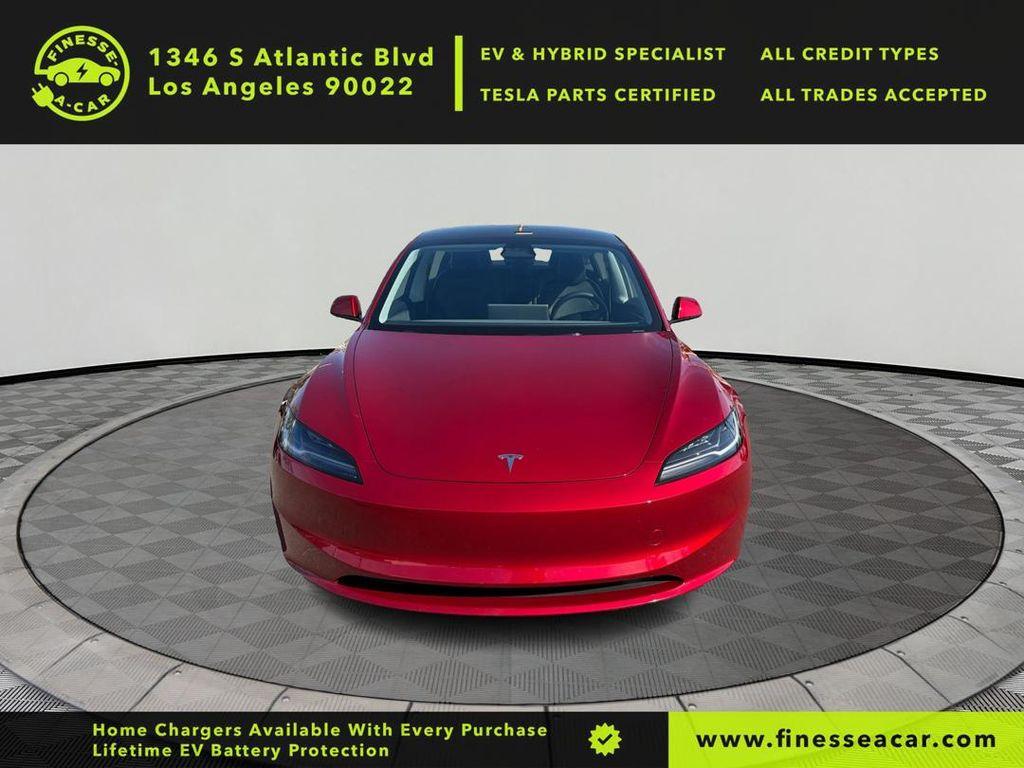 used 2025 Tesla Model 3 car, priced at $36,619