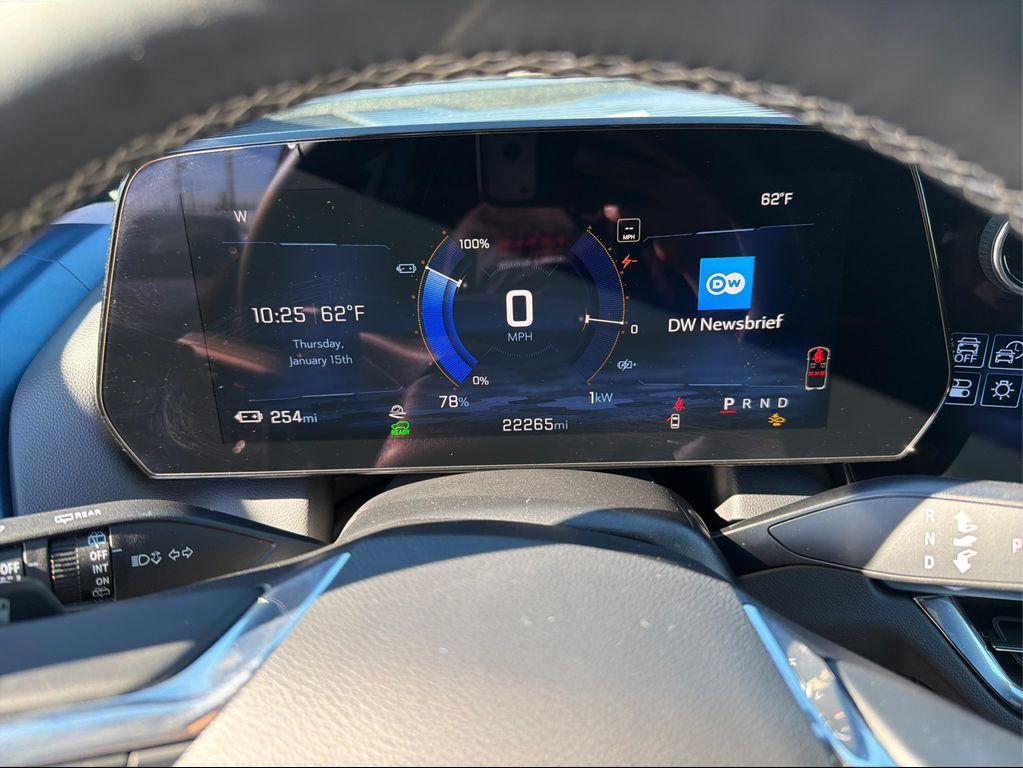 used 2025 Chevrolet Equinox EV car, priced at $21,825