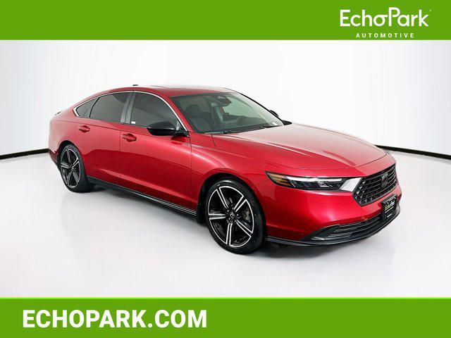 used 2025 Honda Accord Hybrid car, priced at $27,987