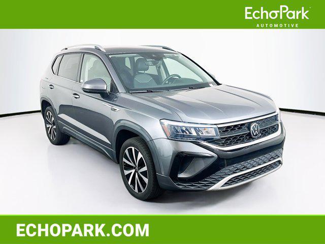 used 2023 Volkswagen Taos car, priced at $20,396