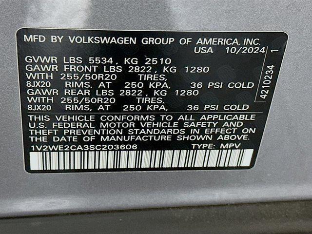 used 2025 Volkswagen Atlas Cross Sport car, priced at $30,687