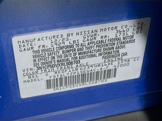 used 2024 Nissan Kicks car, priced at $16,997