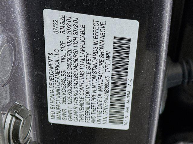 used 2022 Honda Pilot car, priced at $32,987