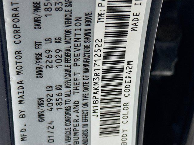 used 2024 Mazda Mazda3 car, priced at $18,496