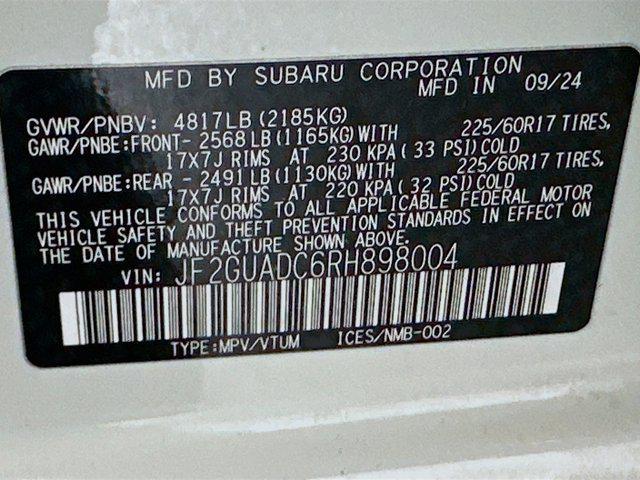 used 2024 Subaru Crosstrek car, priced at $23,496