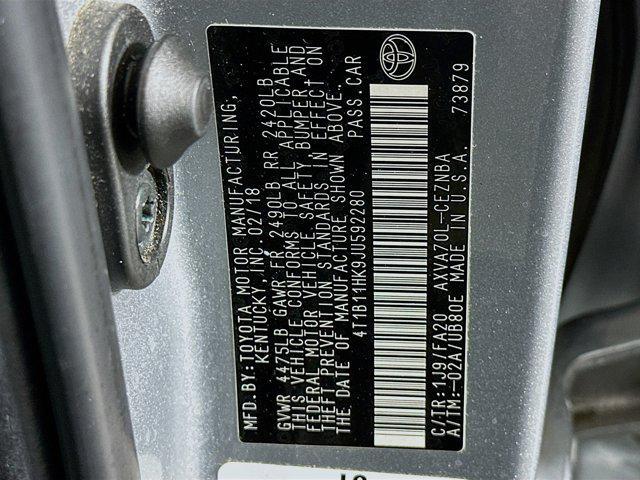 used 2018 Toyota Camry car, priced at $14,996