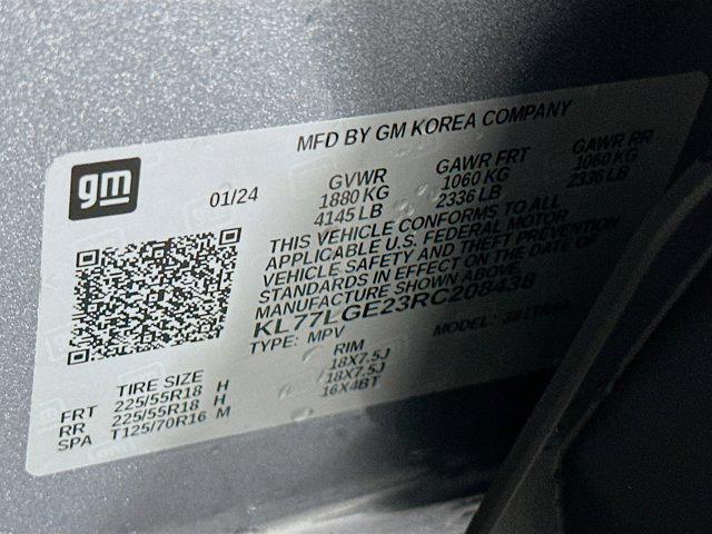 used 2024 Chevrolet Trax car, priced at $21,695