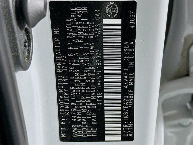 used 2023 Toyota Camry car, priced at $21,897