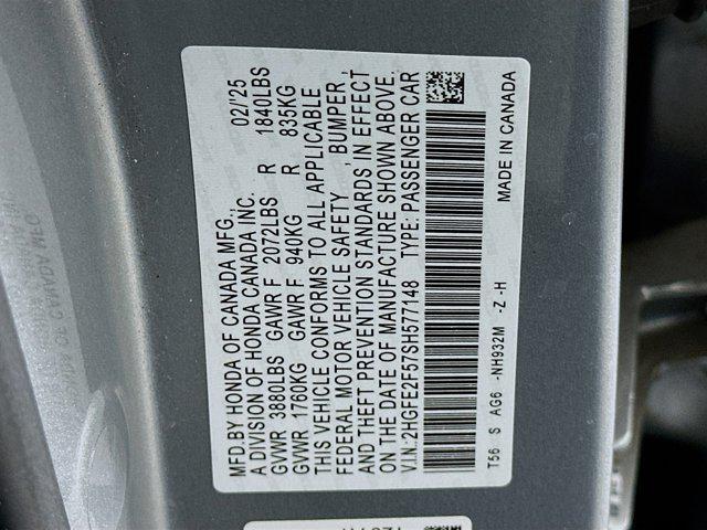 used 2025 Honda Civic car, priced at $23,997
