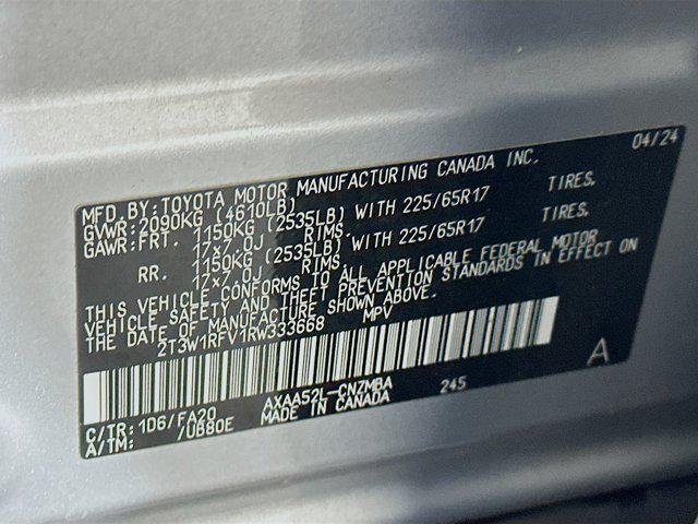 used 2024 Toyota RAV4 car, priced at $23,897