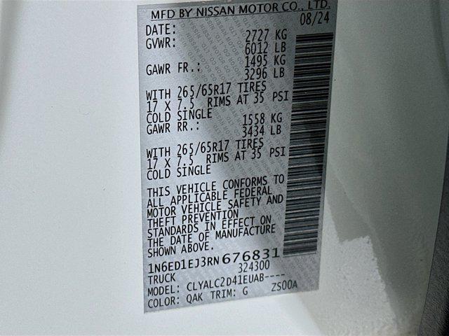 used 2024 Nissan Frontier car, priced at $27,597