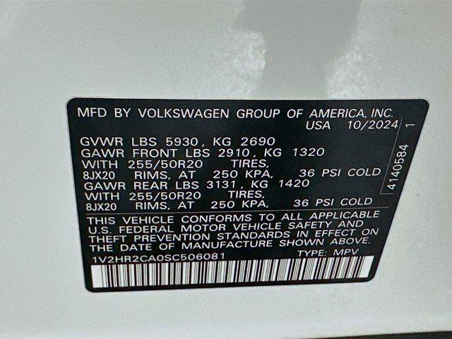 used 2025 Volkswagen Atlas car, priced at $29,996