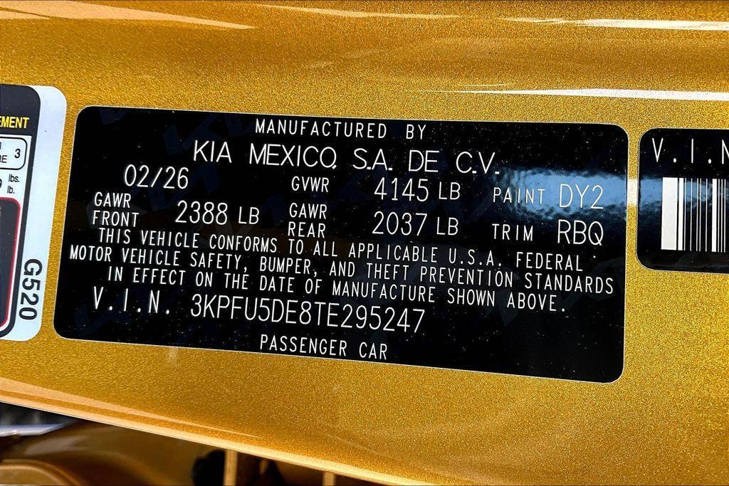 new 2026 Kia K4 car, priced at $30,828