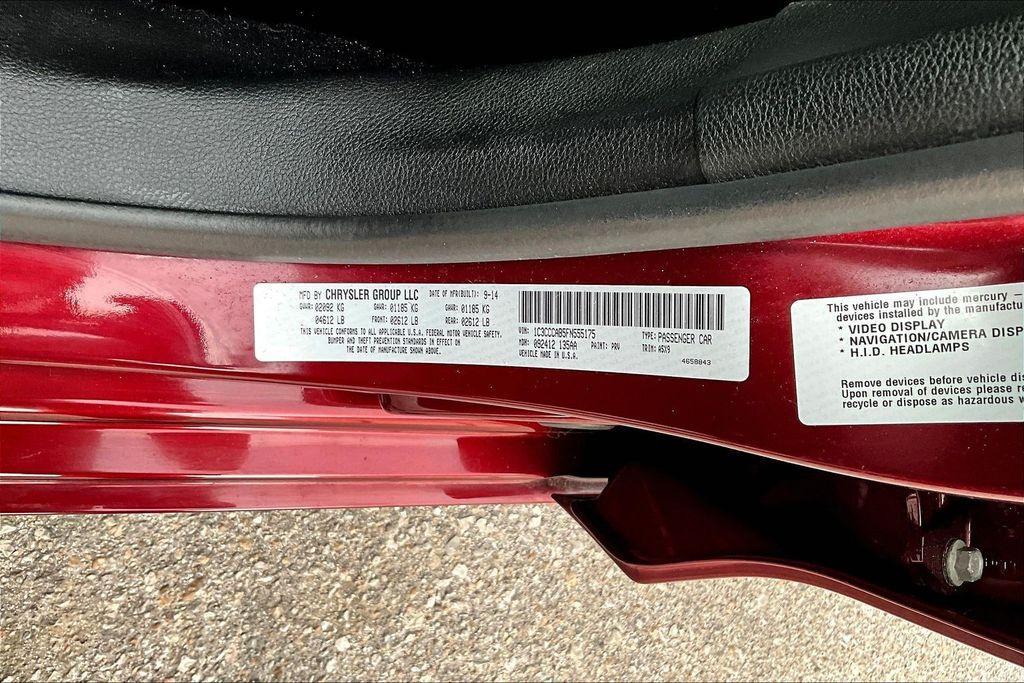 used 2015 Chrysler 200 car, priced at $12,793